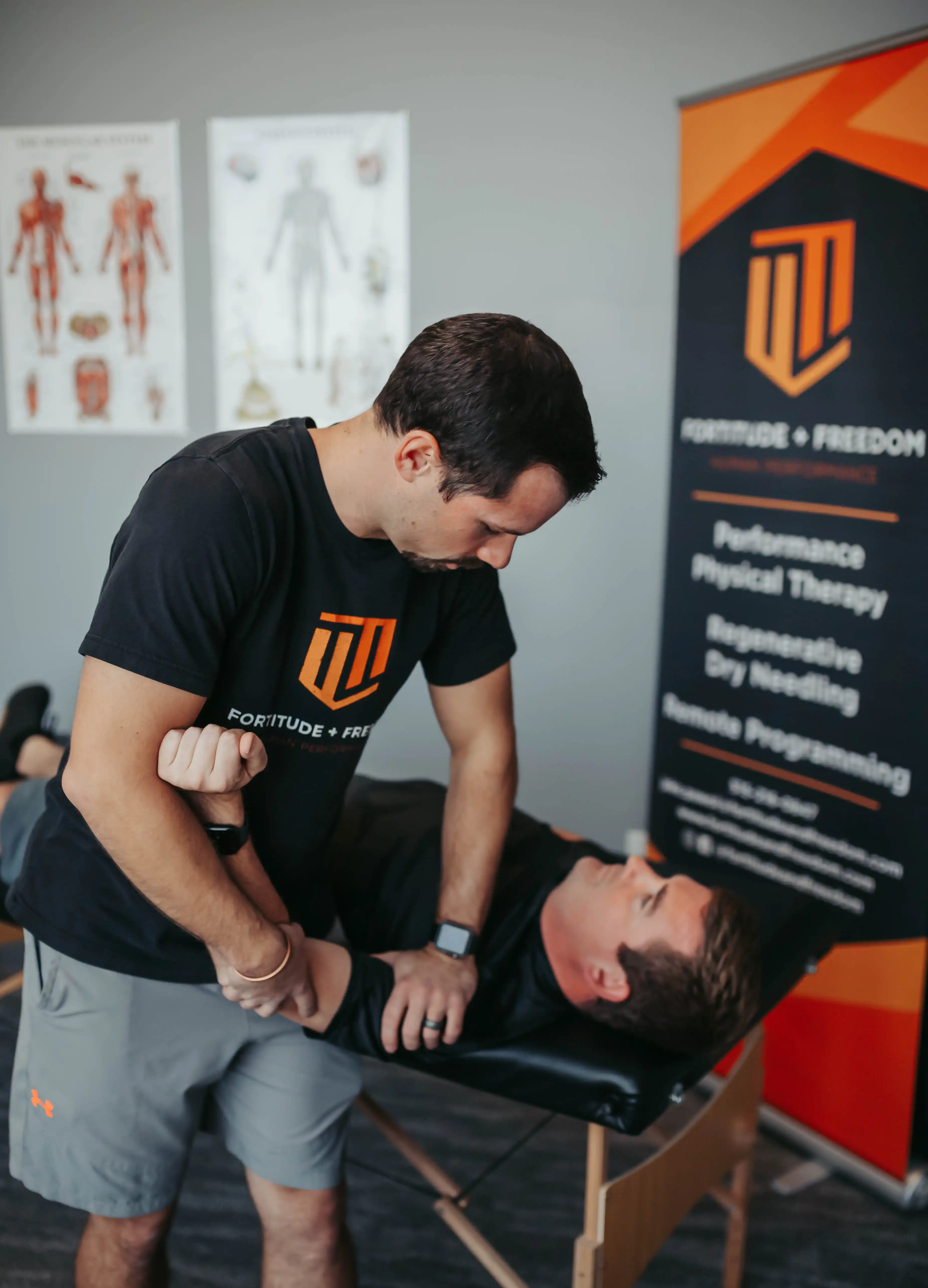 Athletic training session at Fortitude & Freedom