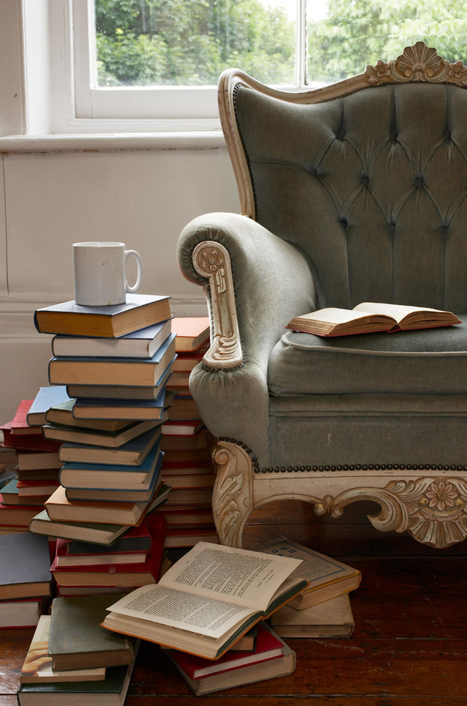 A Good Book, a Comfy Chair, and a Cup of Coffee